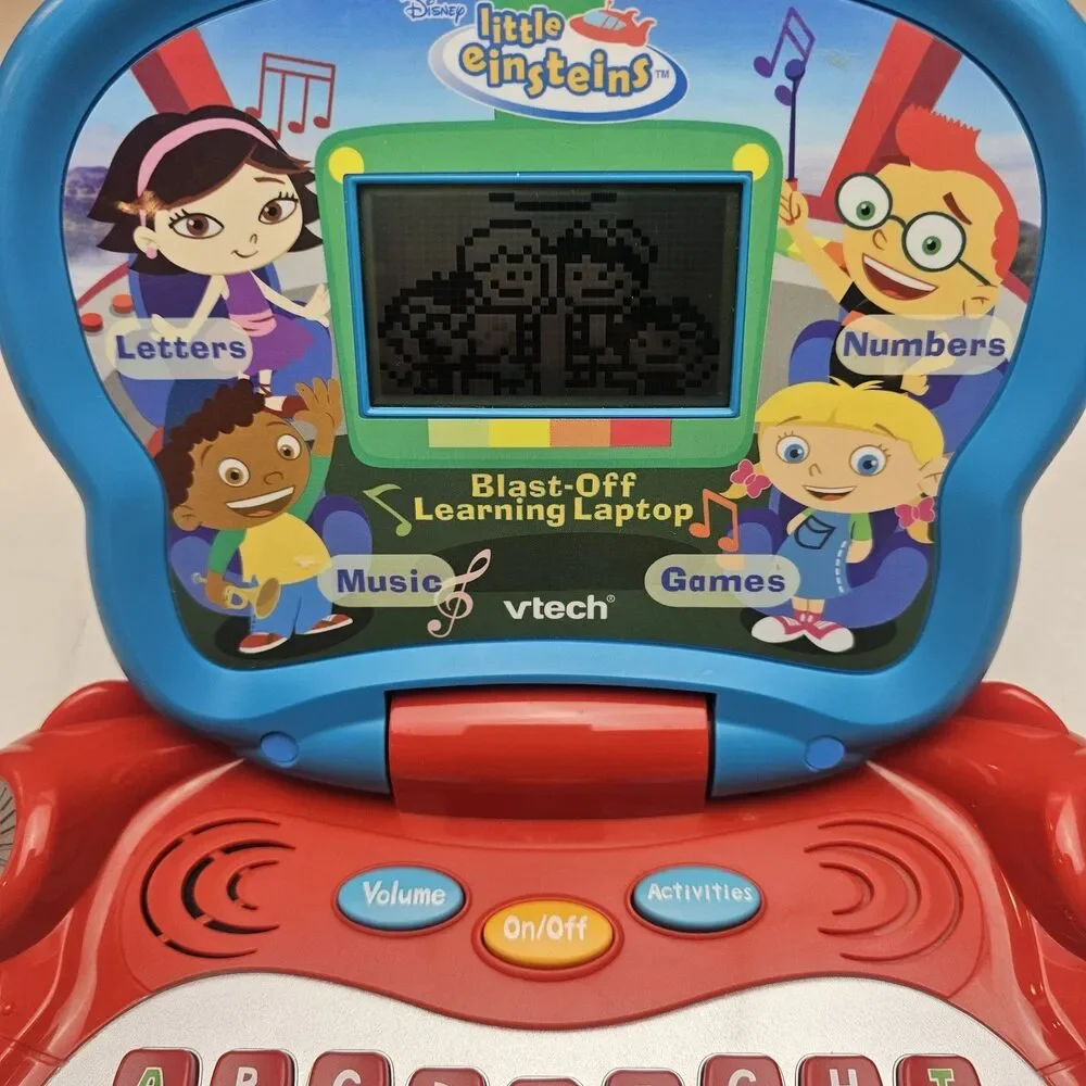 VTech Little Einsteins Blast Off Learning Laptop Toy Tested 2008 TESTED WORKS